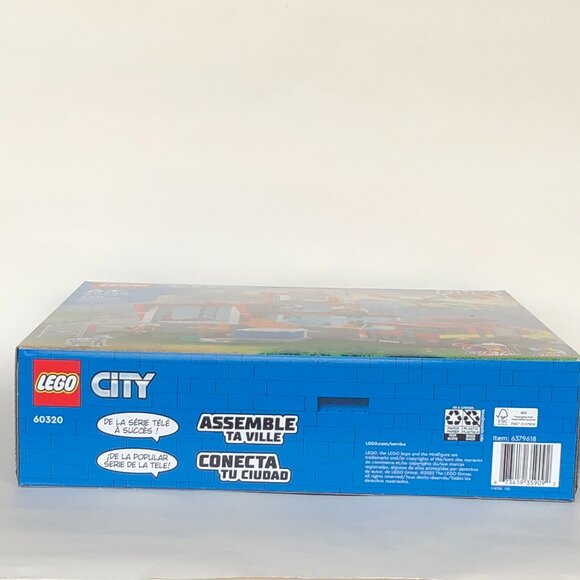 Lego Brand New City Fire Station 60320 Building Toy Set - Picture 9 of 11